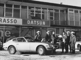 Road testing for the Datsun 240Z